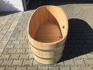 Holzwanne Holzbadewanne Badewanne aus Holz Bottich Zuber Wanne natur 4 BWAlm180_800.jpg